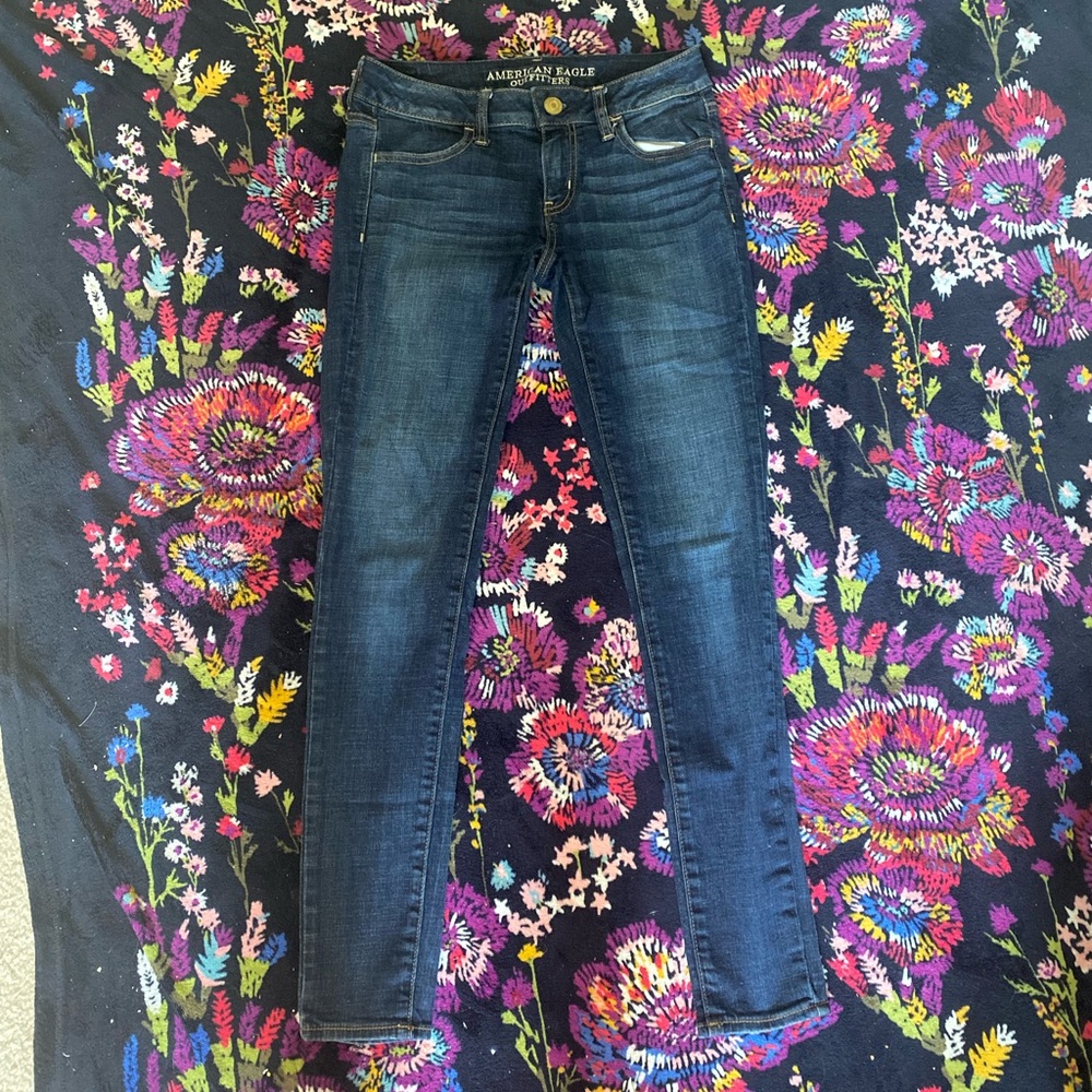 American Eagle Dark Wash Jeggings